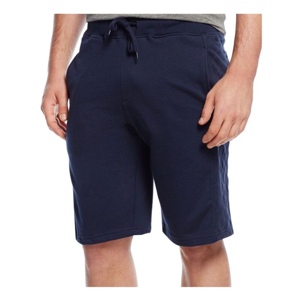 Univibe Mens Quilted Panel Athletic Sweat Shorts, NWT